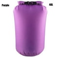 thumbnail image 1 of Portable Camping Hiking Swimming Trekking Boating Use Waterproof Dry Bag Storage Sack Storage Pouch Swimming Diving Bags PURPLE 40L, 1 of 1