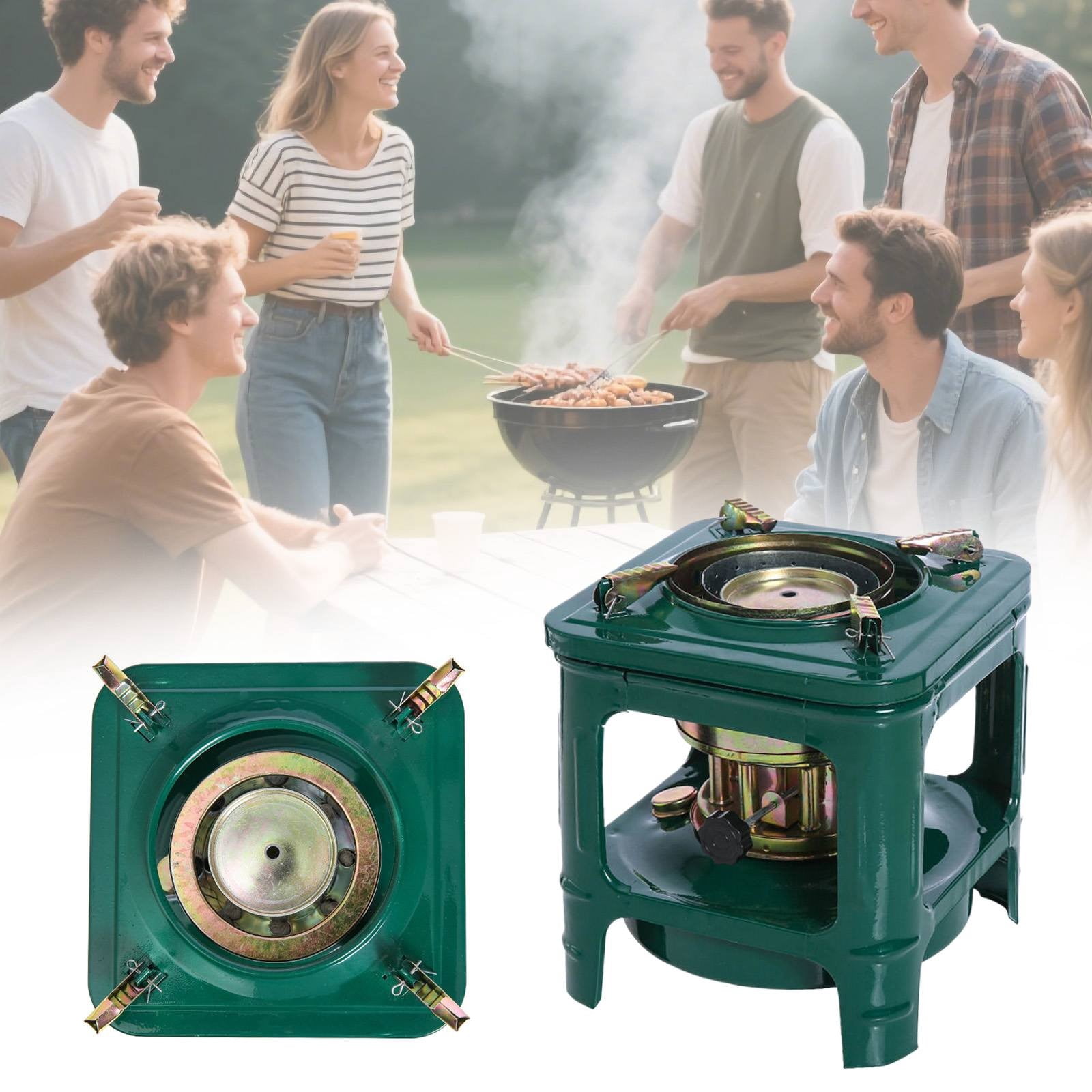 Portable Camping Kerosene Stove,Outdoor Burner Furnace,Backpacking Cookware For Picnic, Handy Camp Stove For Outdoor Cooking, Durable,Outdoor Cooking Appliance, Camping,Army Green,1PC