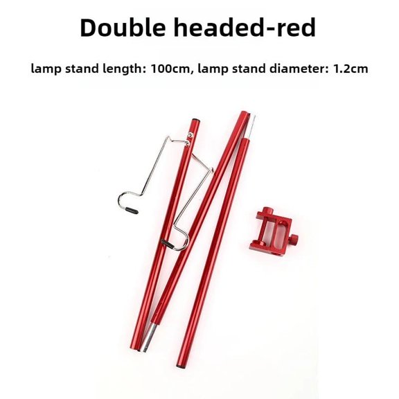 Portable Camping Lantern Stand, Ultralight Detachable Table Lamp Hanger for Camping Hiking Picnic Outdoor Use