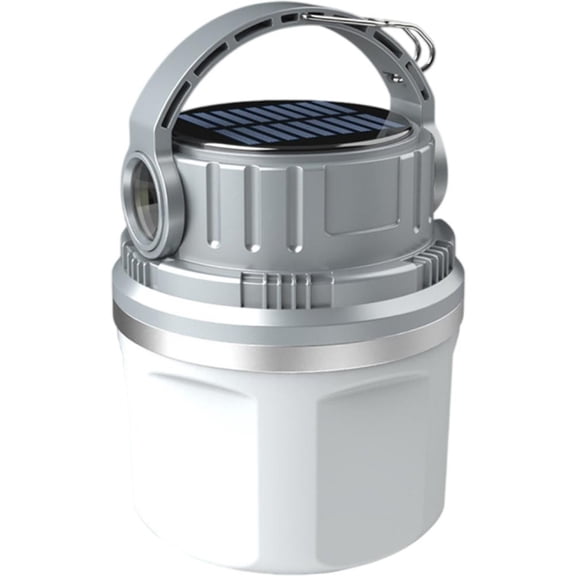 Portable Camping Lights Led Solar Powered Lantern Usb Rechargeable Camping Lamp Light Hanging Camping Tent Lamp