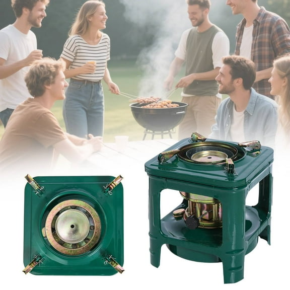 Camping Picnic Burner Furnace,Efficient Portable Camping Stove for Backpacking and Outdoor Cooking