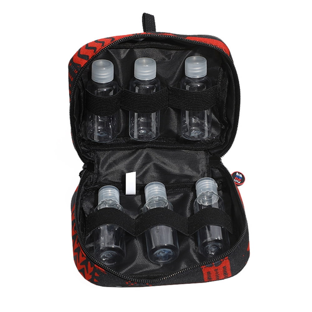 Portable Camping Seasoning Bottle Condiments Container with Travel Bag