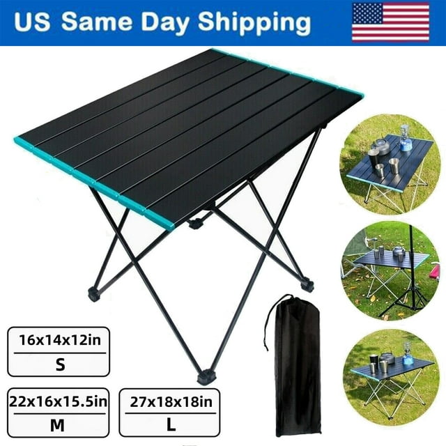 Amazon biqissi folding camping table compact portable camping