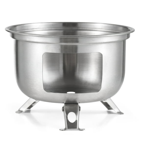 Portable Camping Stove Mini Backpacking Wood Burning Stove Survival Alcohol Burner Charcoal Grill For Alcohol Candle Wood Cooking BBQ Picnic