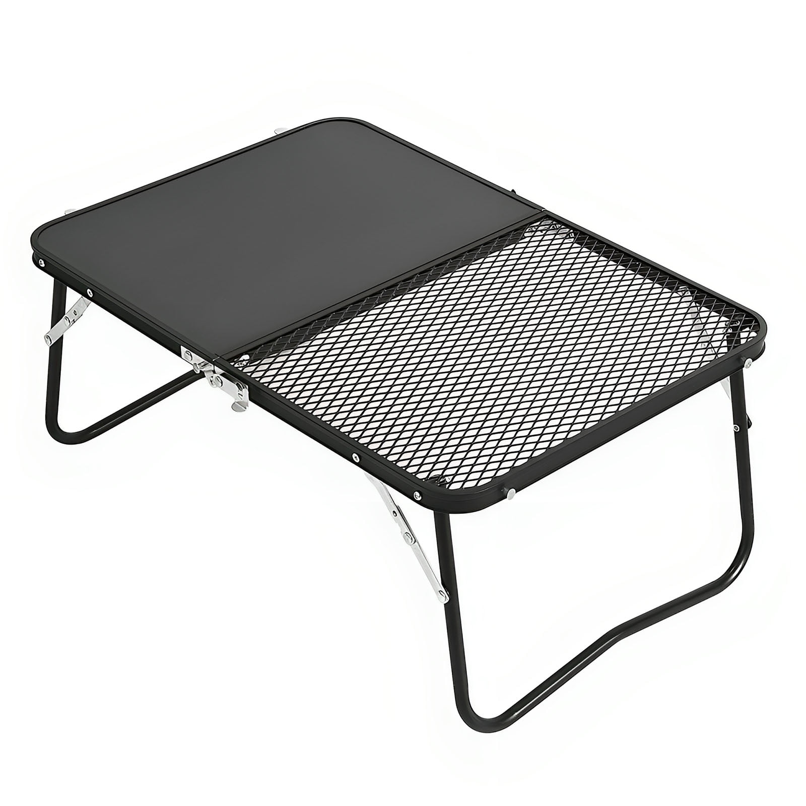 POUDEE Foldable & Portable Camping Table, Black