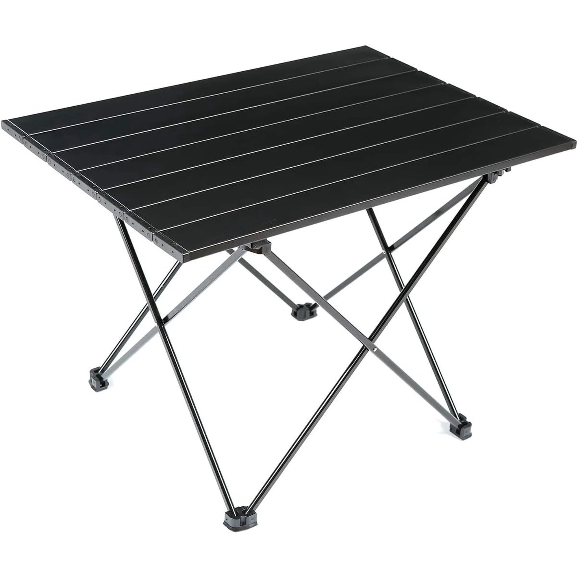 Portable Camping Table Ultralight Aluminum Camp Table Folding Beach Table for Camping Hiking Backpacking Outdoor Picnic, Size M