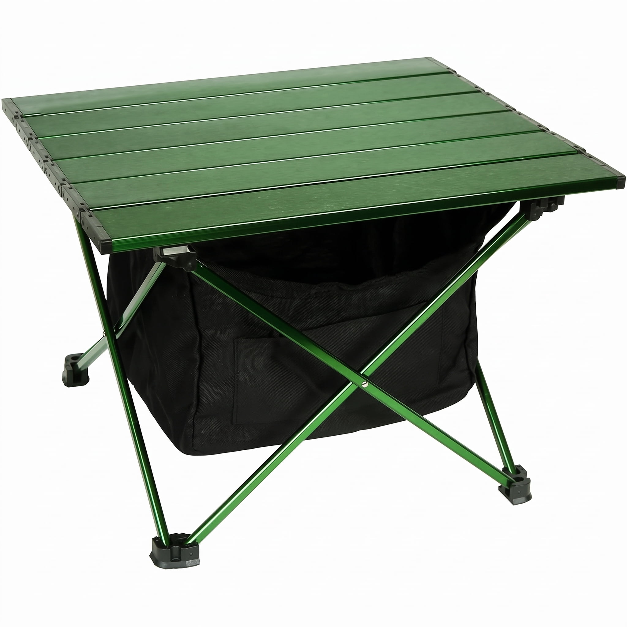 Portable Camping Table Ultralight Aluminum Camp Table with Storage Bag Folding Beach Table for Camping Hiking Backpacking Outdoor Picnic