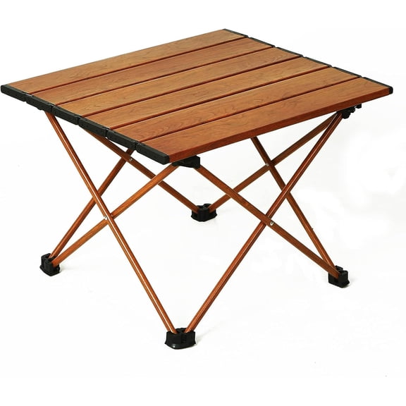 Portable Camping Table Ultralight Aluminum Folding Beach Table for Camping Hiking Backpacking Outdoor Picnic