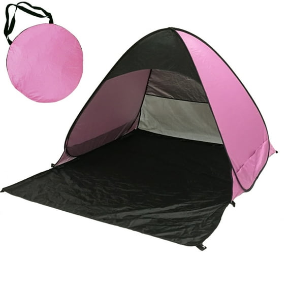 Portable Camping Tent Outdoor Automatic Quick Open Tent 2-3 Persons Beach Tent for Sun Shelter, Travel, Outdoor Hiking