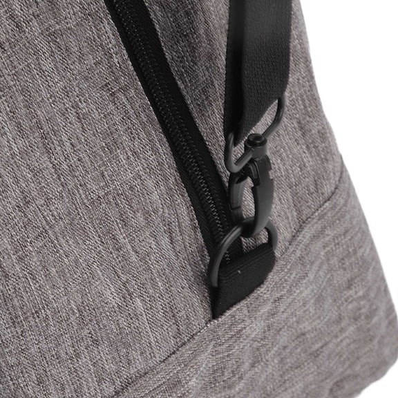 Portable Canvas Sewing Machine Tote Bag with Trunk Sleeve - 18.1 x 9.1 12.2 Inch Storage Case for Machine & Accessories