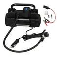 thumbnail image 1 of Portable Car Air Compressor with Dual Cylinder, LCD Screen, LED Light - 12V/24V, 180W, Tyre Inflator, 1 of 8