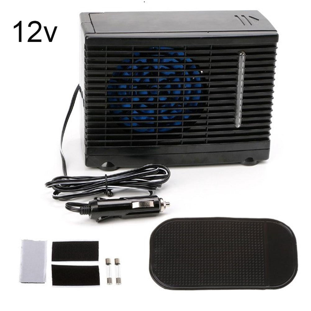 Portable Car Air Conditioner Fan, 12V Water Cooling Fan for Trucks, RVs, SUVs, Boats - Personal Evaporative Cooler for Summer Travel