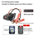 thumbnail image 1 of Portable Car Battery Jump Starter - Lithium Power Bank with USB Ports and Booster Cables, 1 of 8