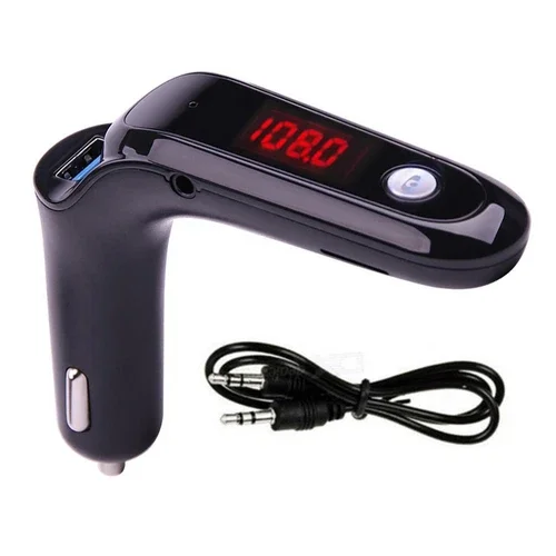 Portable Car Bluetooth Fm Transmitter Radio Handsfree Mp3 Player/Usb Charger Kit