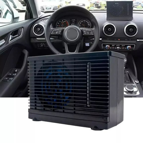 Portable Car Cooler Fan Air Conditioner Adjustable Water Ice Evaporative Auto Accessories