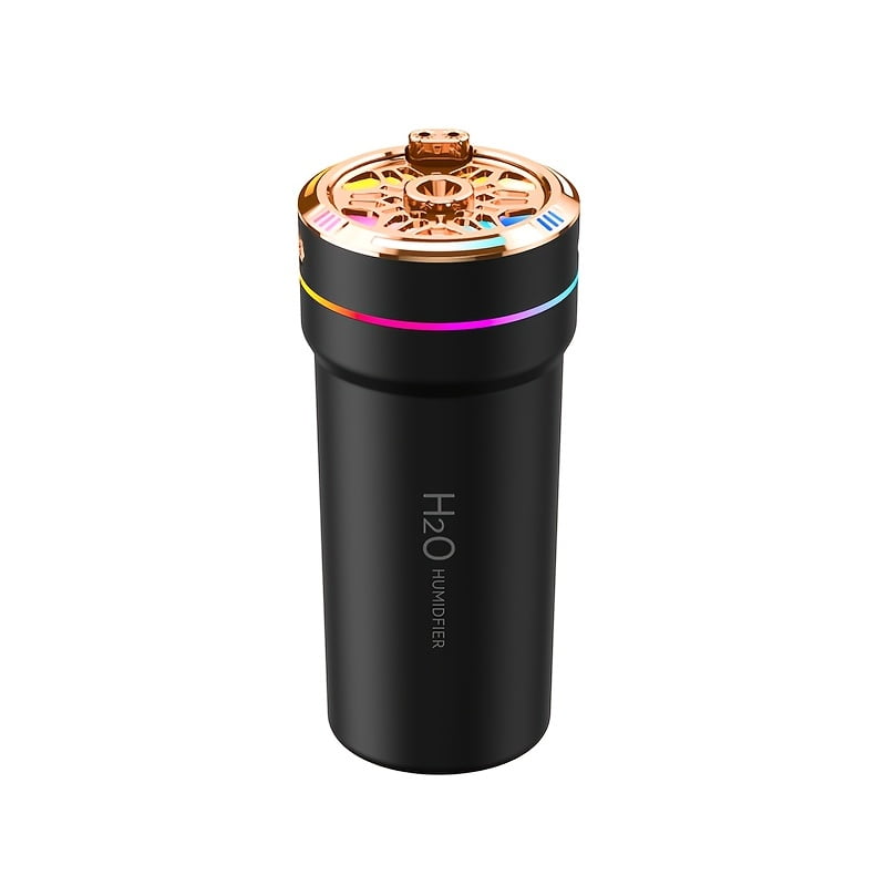 Portable Car Diffuser Humidifier, 300ML Mini Mist Air Essential Oil ...