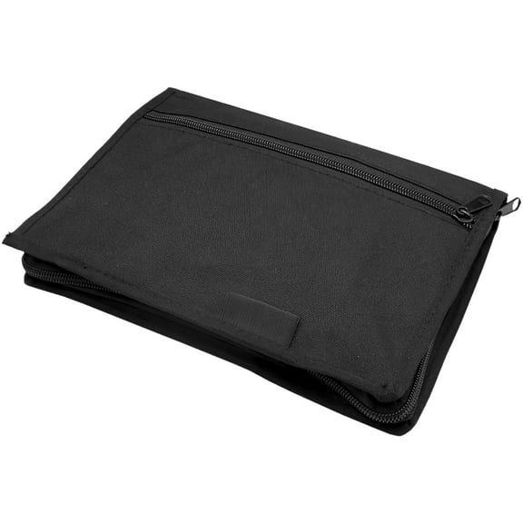 Portable Car Glove Compartment Organiser Travel Friendly Multi Pocket File Folder For Registration Cards And Papers