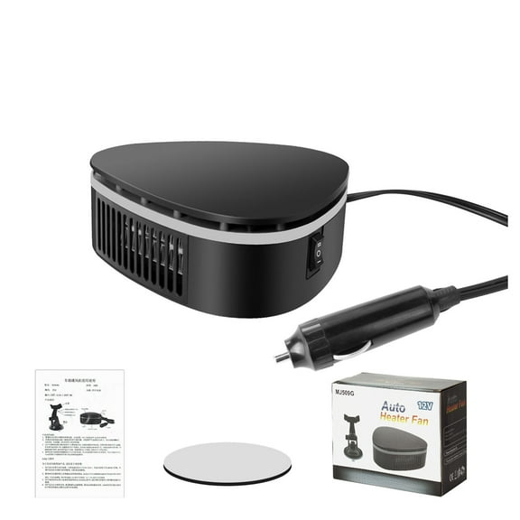 Portable Car Heater 12V 120W for Cigarette Lighter, Quick Heating Defroster Demister for Cars Trucks RVs, Fast Defogger for Windshield Winter Driving