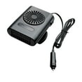 thumbnail image 1 of Portable Car Heater 12V with Fan, 2-in-1 Heating & Cooling Defroster for Windshield, 5.3x4.1x3in, Black/Orange, for Car Truck SUV, 1 of 4