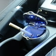 thumbnail image 1 of Portable Car Home LED Light up Ashtray Auto Travel Cigarette Ash Holder Cup, 1 of 1