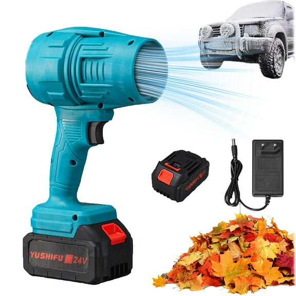 Portable Car Interior Dust Collector, Stepless Speed Regulation Industries Blower, Cordless Super Power, Overheat Protection, Light and Portable, Long Battery Duration, Multi Purpose Blower