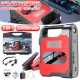 thumbnail image 1 of Portable Car Jump Starter with Air Compressor,DFITO 2000A 32000mAh Jump Starter Battery Pack (6.0L Gas/4.0L Diesel) 150PSI Digital Tire Inflator, 12V Car Lithium Battery Jump Box Pack Power Charger, 1 of 17