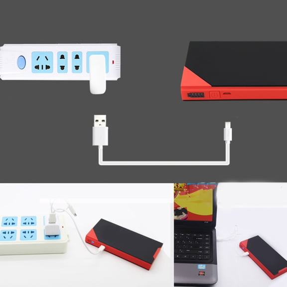 Convenient 10800mAh Super Safe Car Jump Emergency Starter Engine with USB Quick Charge 12V Auto Portable Power Pack