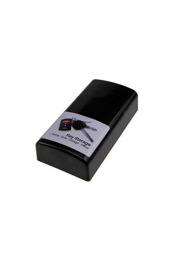 Portable Car Key Hidden Box Magnetic Key Storage Case Hidden Black Outdoor Magnetic Car Key Box