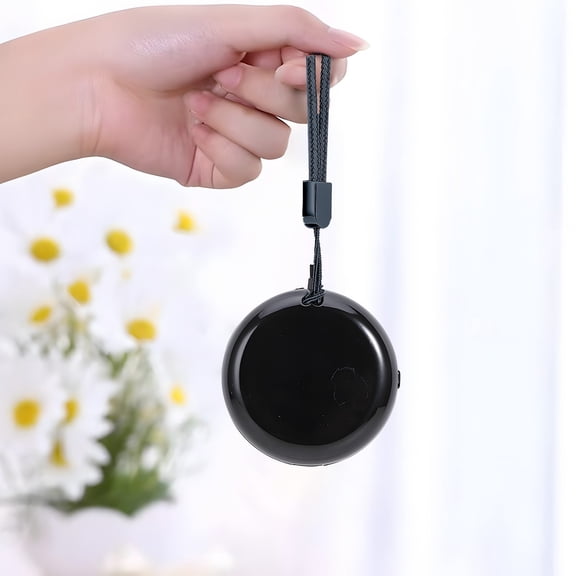 Portable Car Negative Ion Purifier Hanging Neck Mini Air Cleaner Long Battery Life Release Negative Ions Remove Smoke Odors Purify Air For Car Office Travel Health Conscious Users Accessory