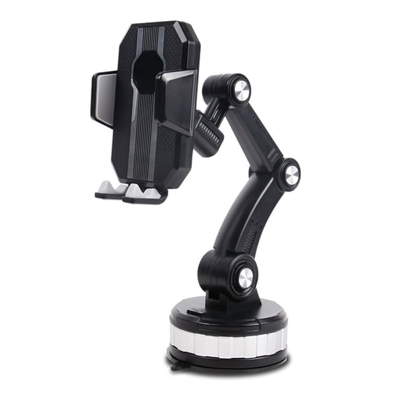 Portable Car Phone Holder Air Socket Mount Clip Clamp Adjustable Mobile Stand Bracket Stretch Support 360° Rotation