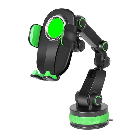 Portable Car Phone Holder Air Socket Mount Clip Clamp Adjustable Mobile Stand Bracket Stretch Support 360 Rotation