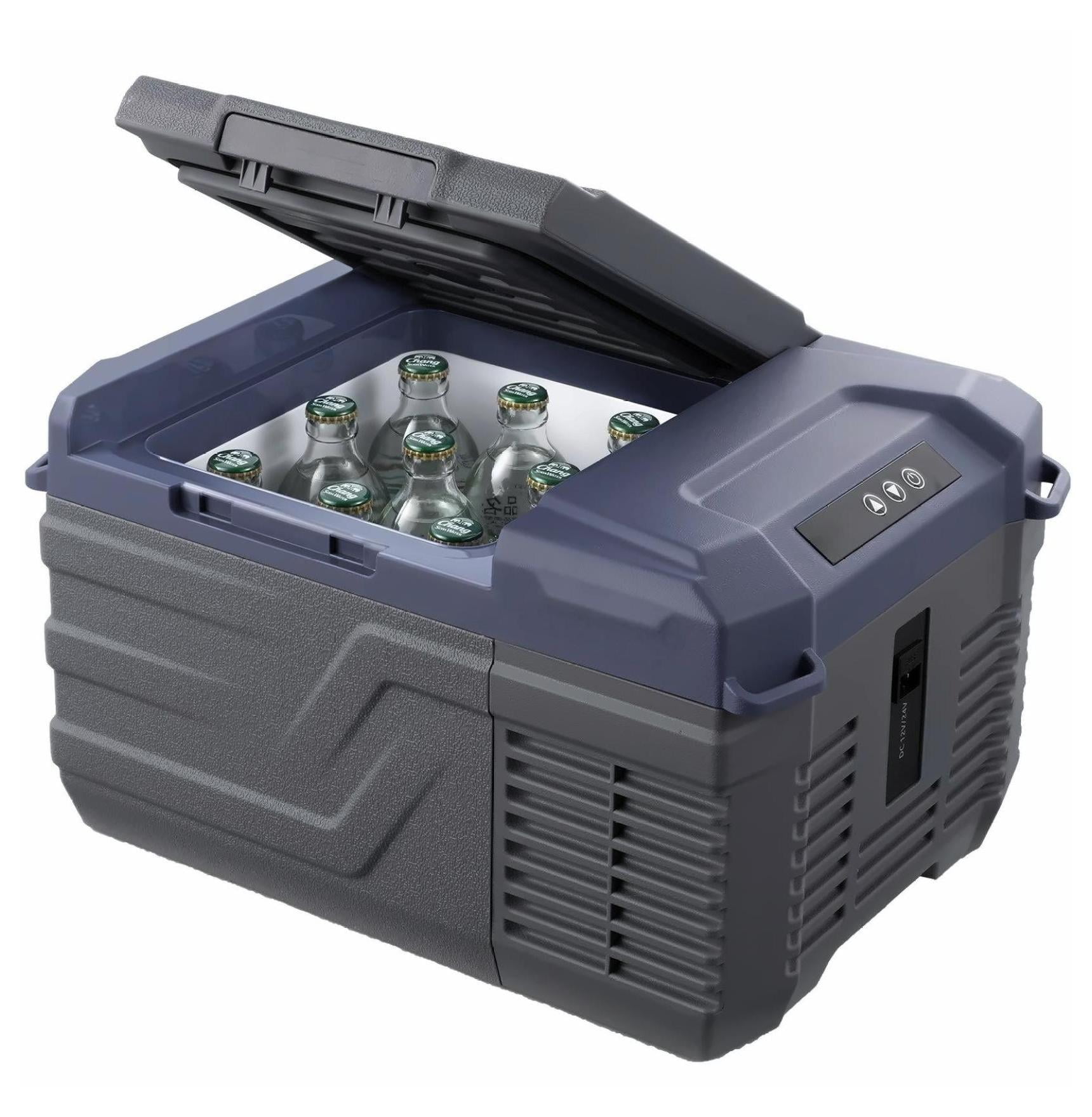Portable Car Refrigerator Freezer 9L Compressor Fridge - Fast Cooling, Single Zone - for Car, Home, RV & Travel - Adjustable Temp -4°F to 68°F