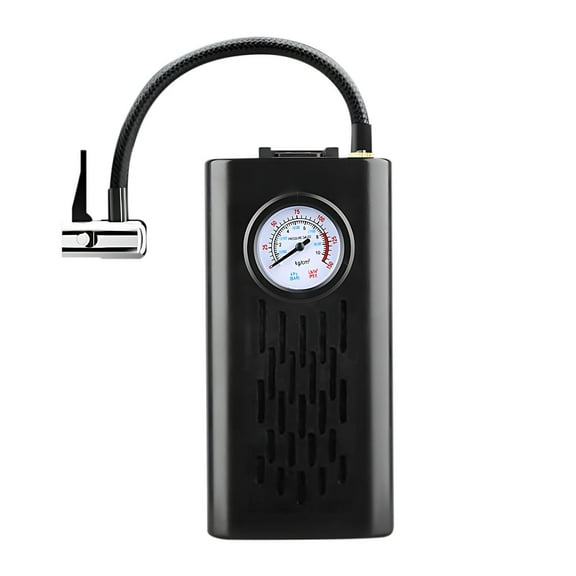 Portable Car Tire Pump Wireless Air Compressor With Usb Charging For Car Bicycle Inflator Digital Display Auto Shut Off Emergency Use For Travel And Home