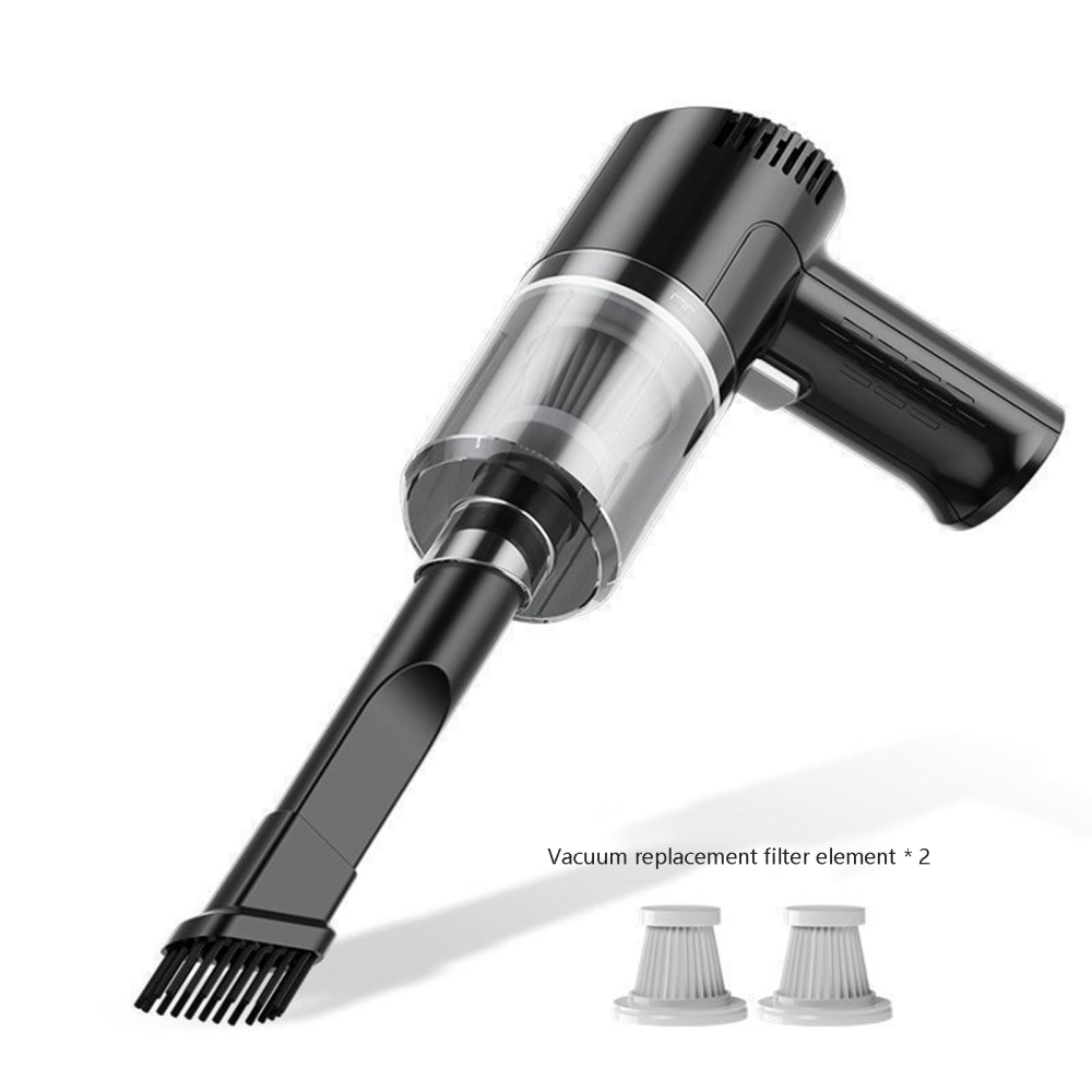 Portable Car Vacuum Cleaner 120W Rechargeable 9000Pa High Power Vacuum for Home Dirt Carpet Dust