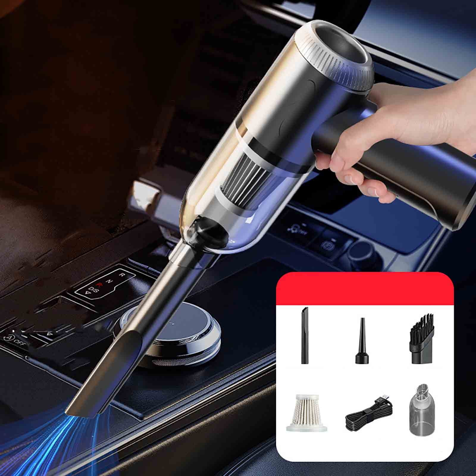 Portable Car Vacuum Cleaner, 9000Pa Handheld Vacuum High Power Cordless