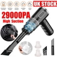 thumbnail image 1 of Portable Car Vacuum Cleaner, High Power 290000PA Suction Cordless Car Vacuum, Rechargeable Mini Handheld Car Vacuum with 2 Hypa Filter for Vehicle, Home and Office (Black), 1 of 9