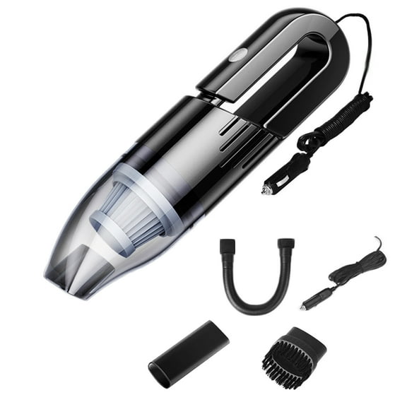 Portable Car Vacuum Cleaner High Power Corded Handheld Vacuum DC 12V Auto Mini Pet Hair Vacuum with 14.8FT Power Cord Washable Filter for Wet and Dry Use