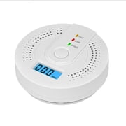 Portable Carbon Monoxide Detector   Handheld CO Alarm with Electrochemical Sensor, 85dB Audible Alert and LCD Display, Battery Operated Safety Device for Home, Travel, Camping and RV Use