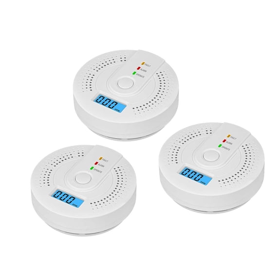 Portable Carbon Monoxide Detector – Handheld CO Alarm with Electrochemical Sensor, 85dB Audible Alert and LCD Display, Battery Operated Safety Device for Home, Travel, Camping and RV Use
