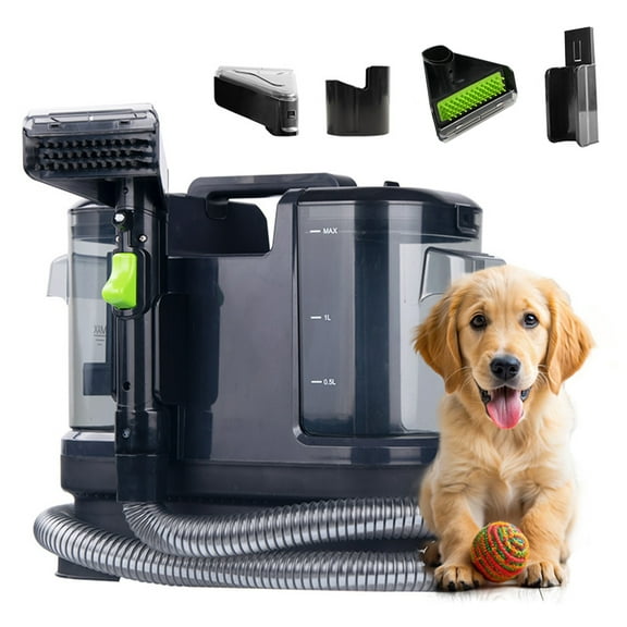 Portable Carpet Cleaner Machine, 17Kpa Rug Cleaner Spray Pet Stain Remover