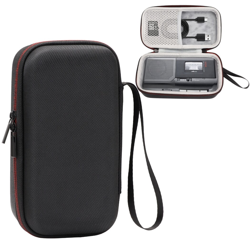 Portable Carrying Case,Music Recorders Storage Box with Mesh Pocket