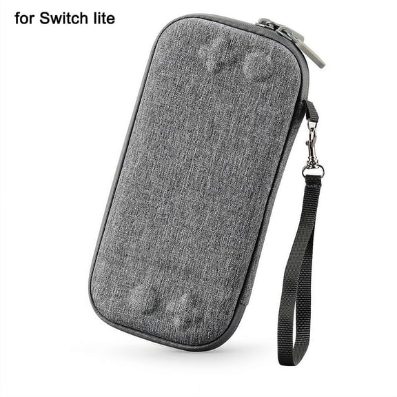 Portable Carrying Case for Nintendo Switch Lite, Hard Shell Travel Storage Bag, Gaming Travel Essentials