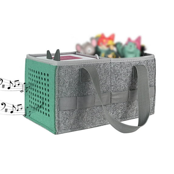 Portable Carrying Compatible With Toniebox Set And Tonies Figurines Travel Cloth Musical Toy Folding Bag For Toniebox Accessories