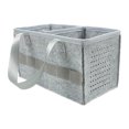 thumbnail image 1 of Portable Carrying Compatible for Set And Tonies Figurines Travel Cloth Musical Toy Folding Bag For Accessories,Solid Grey, 1 of 4
