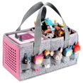 thumbnail image 1 of Portable Carrying Compatible with Toniebox Set and Tonies Figurines Travel Cloth Musical Toy Folding Bag for Tonies Storage Bag(Pink), 1 of 8