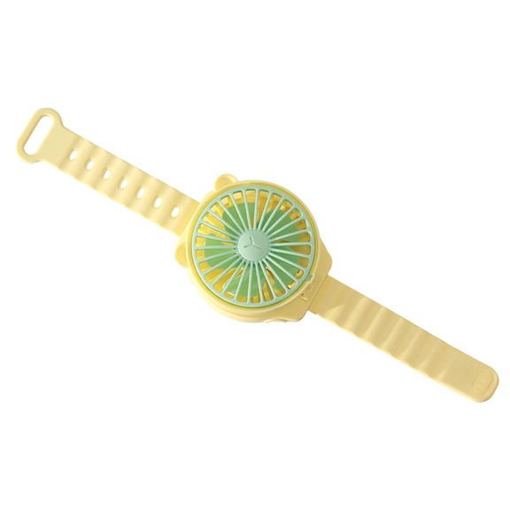 Portable Cartoon Watch Fan AM4 Operated Pocket Fan Outdoor Indoor Activity For Kids Travelling Outdoor