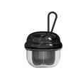 thumbnail image 1 of Portable Case with Lanyard Travel Organizer Mini Pill Box with Compartments for Medicine Vitamins Black, 1 of 4
