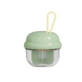 thumbnail image 1 of Portable Case with Lanyard Travel Organizer Mini Pill Box with Compartments for Medicine Vitamins Green, 1 of 4