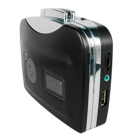 Portable Cassette Tape Player, Convert Cassette Tape Music MP3 Format Audio Automatically, USB MP3 Adapter Converter