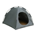 thumbnail image 1 of Portable Cat Tent with Cooling Mat, Foldable Breathable Pet Bed for Indoor & Outdoor Use, Small Dog Puppy Tent, Lightweight for Travel (Size/Style as Pictured), 1 of 9